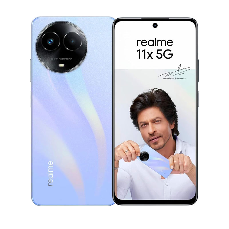 Picture of realme 11x 5G (8GB RAM,128GB, Purple Dawn)